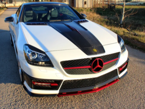 Mercedes Benz SLK Splitter - Front - Carbon Fiber - R172
